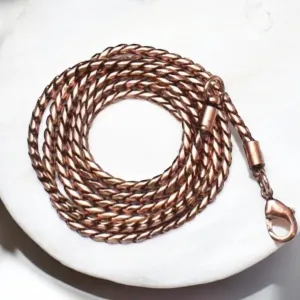 20 in Solid Copper Chain