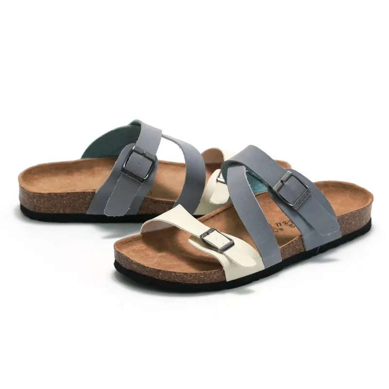 2023 Fashionable Womens Soft Cork Slippers - Comfortable and Breathable with Stylish Designs