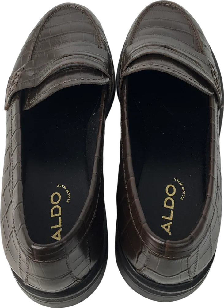 Aldo Brown Lededanten Loafers UK 5 EU 38 👠