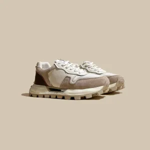 American Retro Waffle Color Matching Versatile Sports Women's Shoes