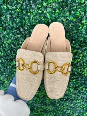 Angelina Gold Mules