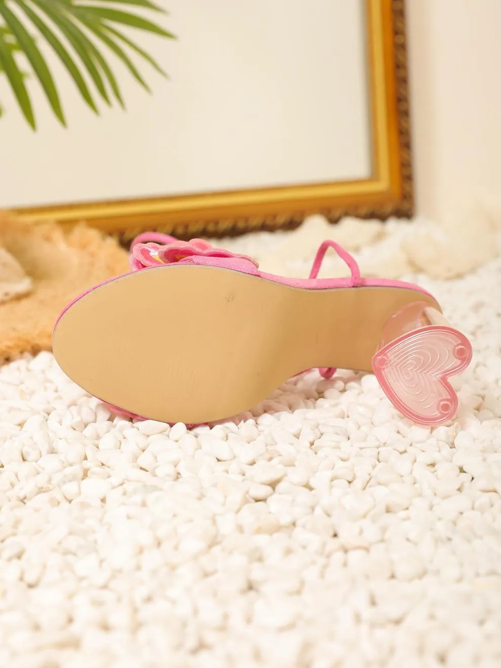 Ankle Strap Handmade Butterfly Prom Shoes