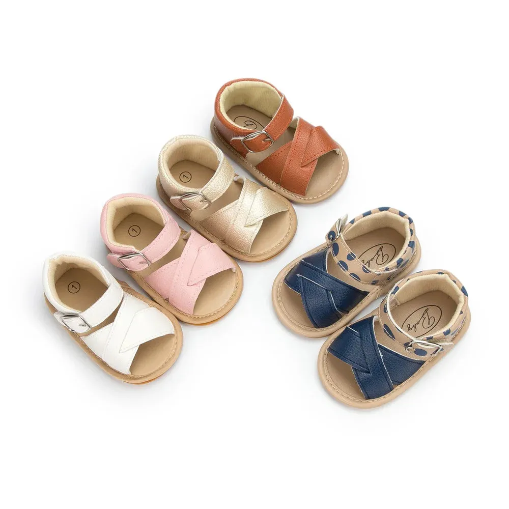 Baby Girl Toddler Flats Summer Flower Sandals