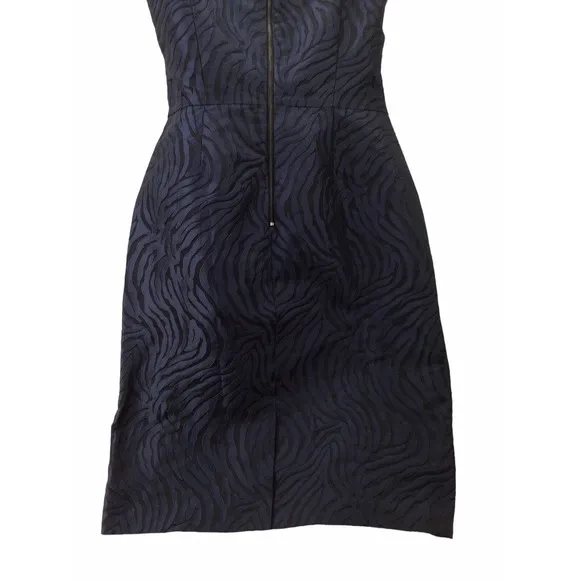 Banana Republic Dress Womens 8 Navy Blue A Line Sheath
