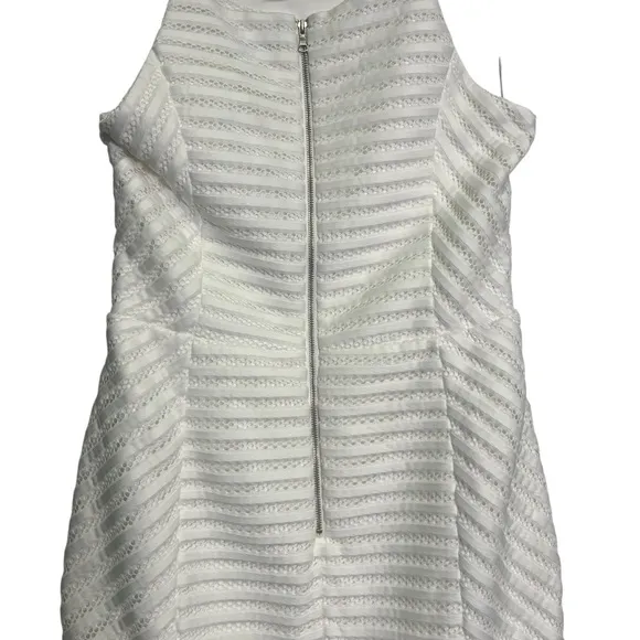 Bardot Piper Dress Womens Juniors Size 6 White Mesh Cocktail Party Formal NWT