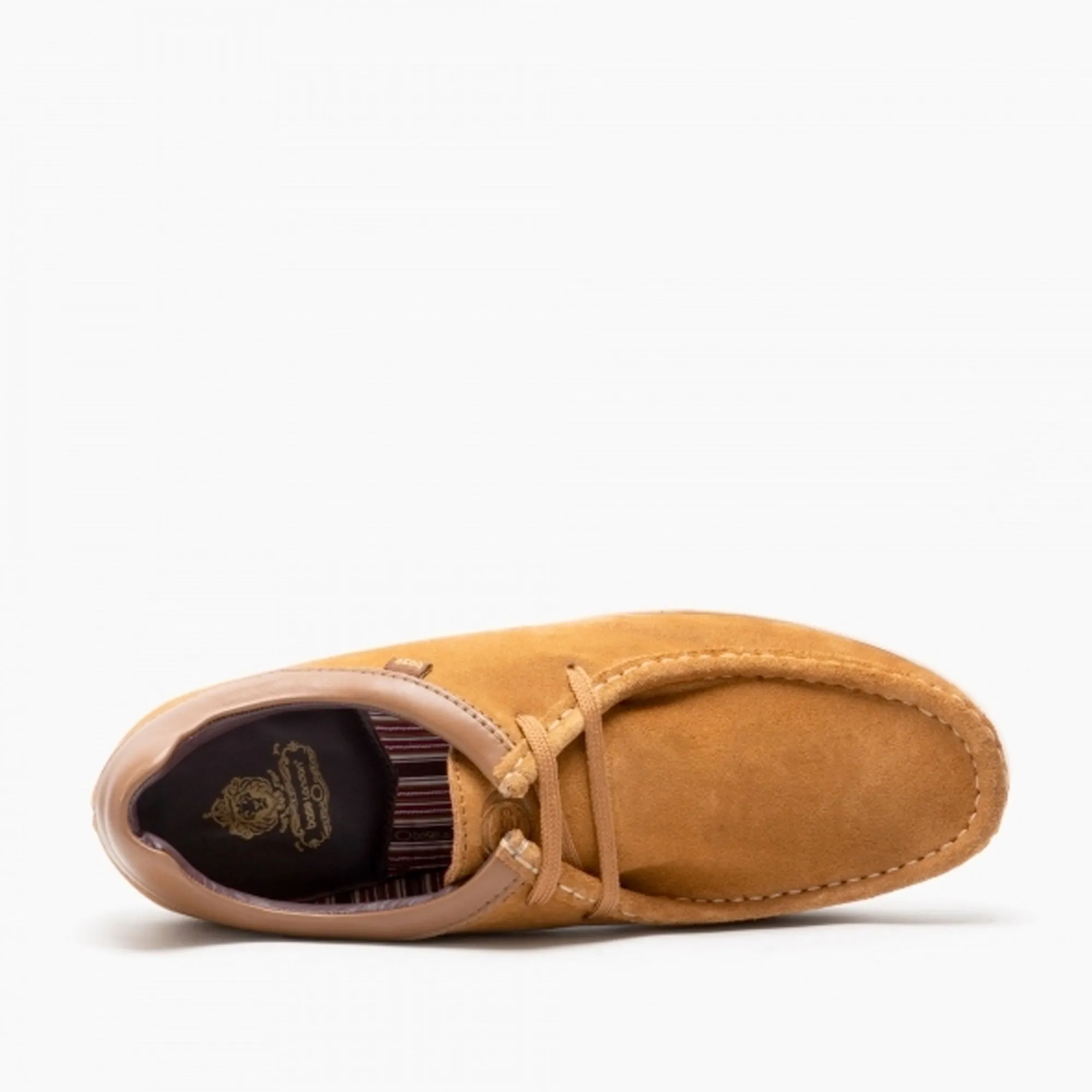 Base London Dougie Suede Shoes Tan