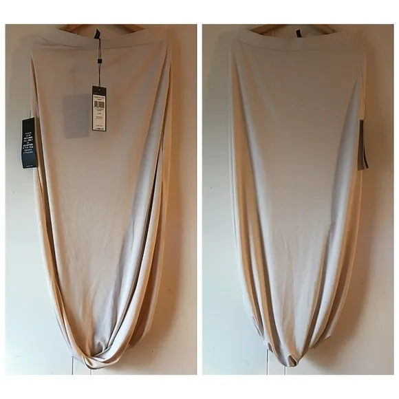 BCBGMaxAzria Asymmetric Long Arden Skirt