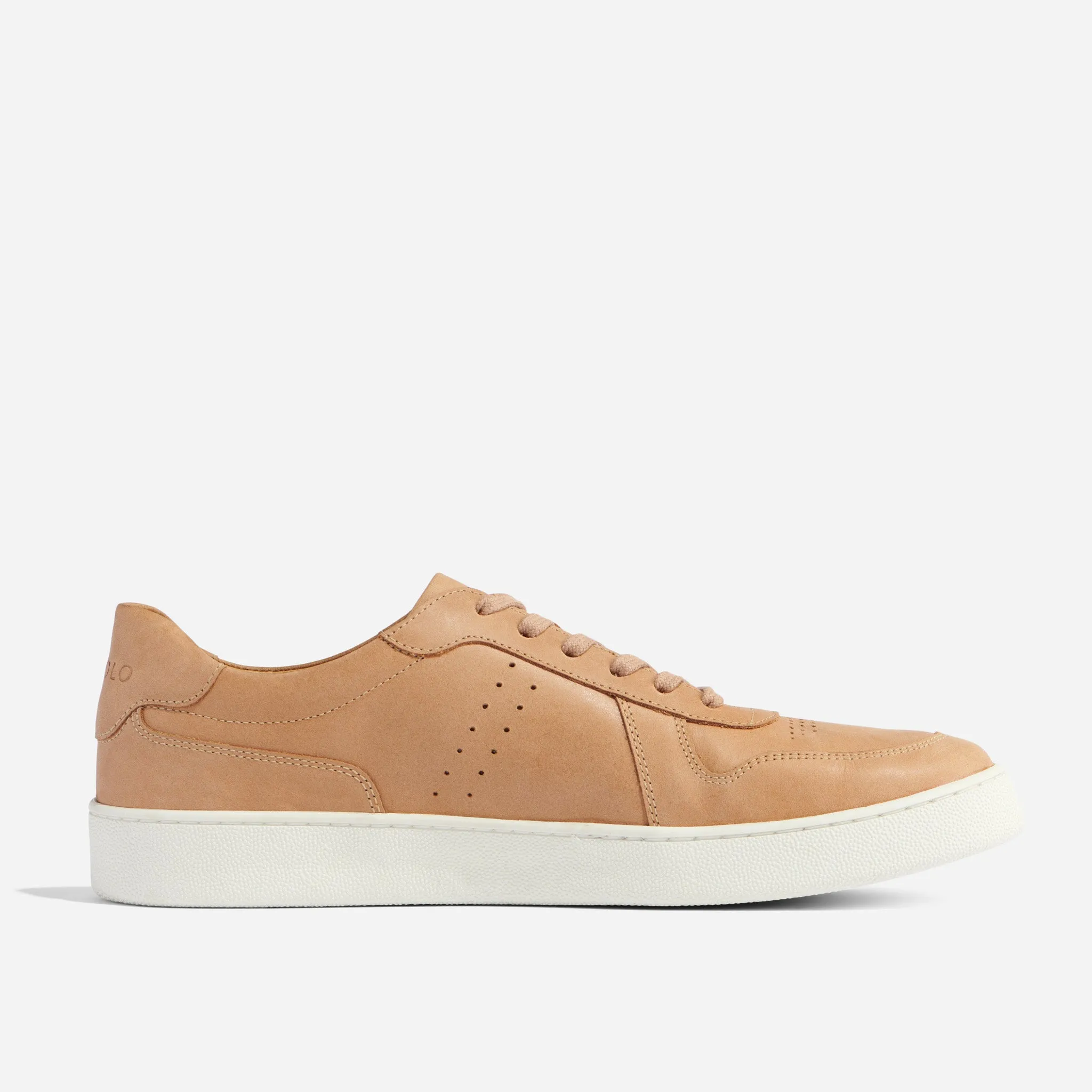 Beto Go-To Court Sneaker Almond