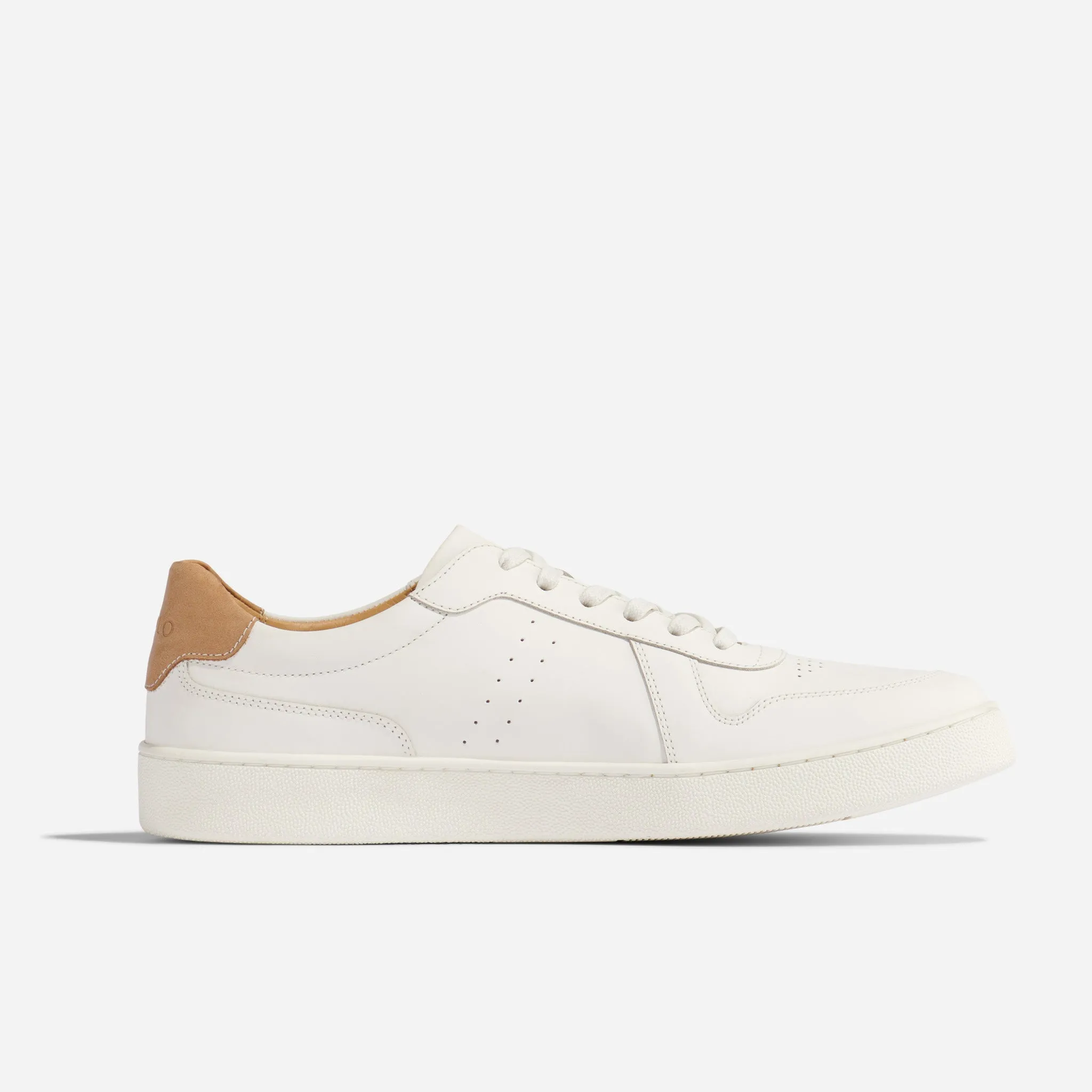 Beto Go-To Court Sneaker White