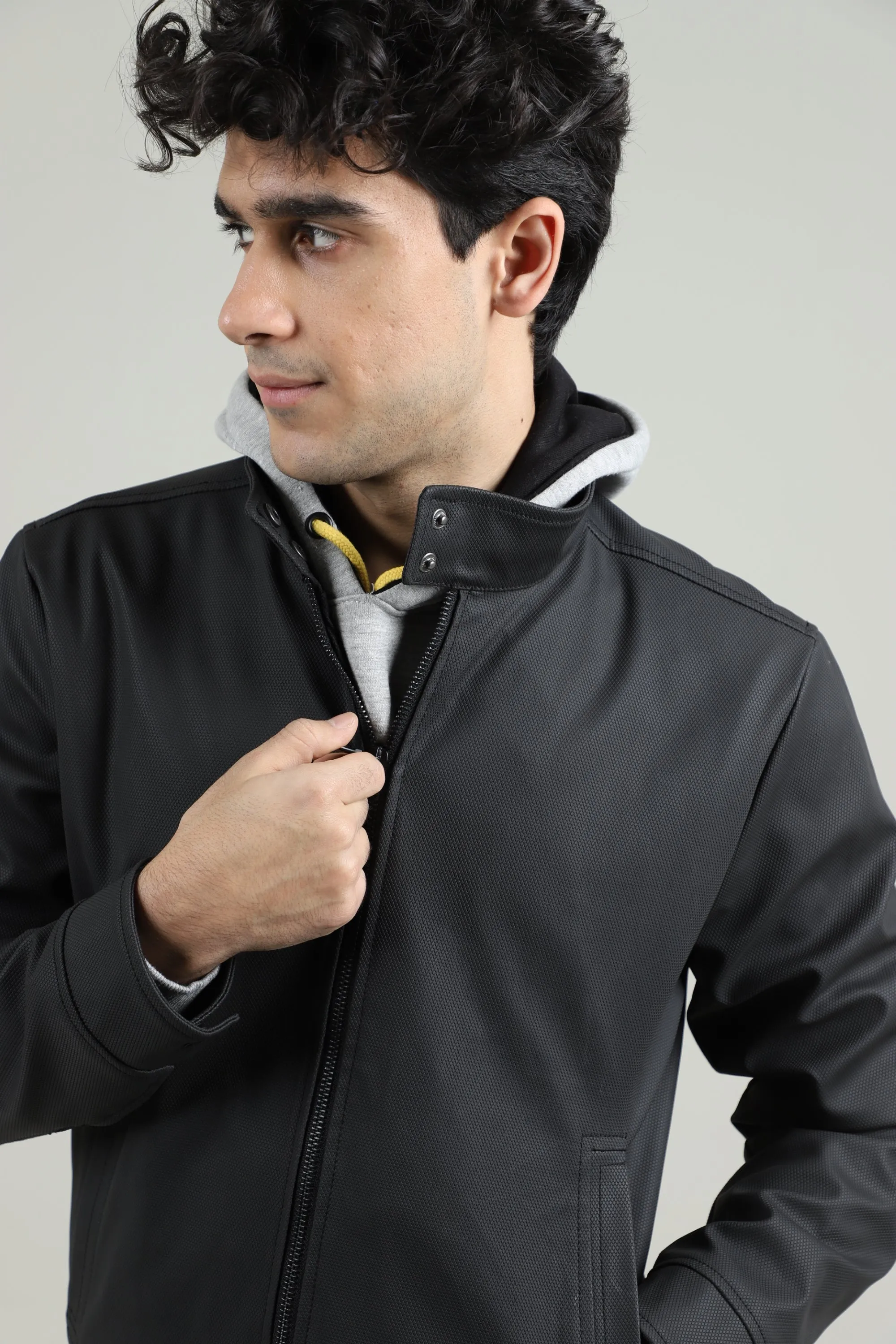 Black Biker Jacket