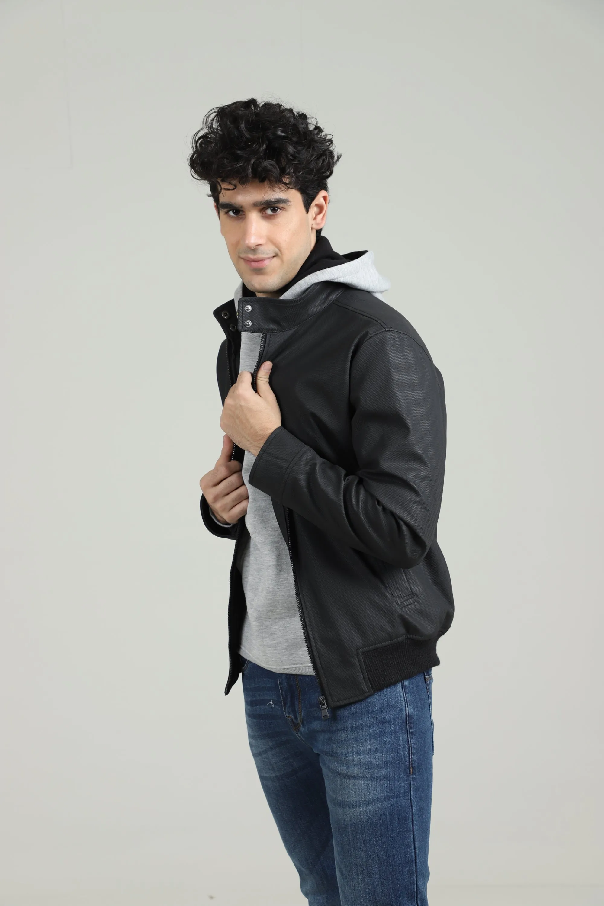Black Biker Jacket