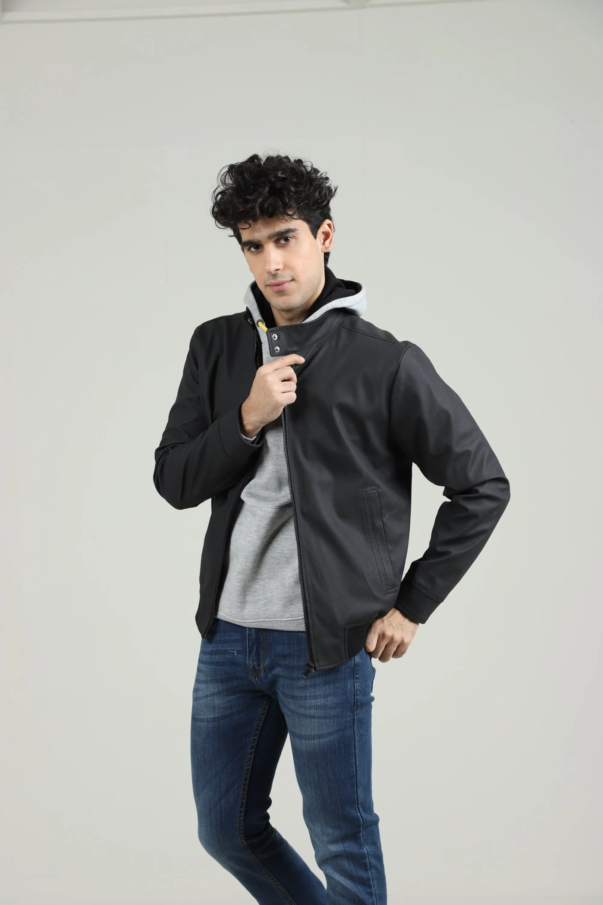 Black Biker Jacket