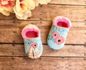 Boho Teepee Floral Moccs