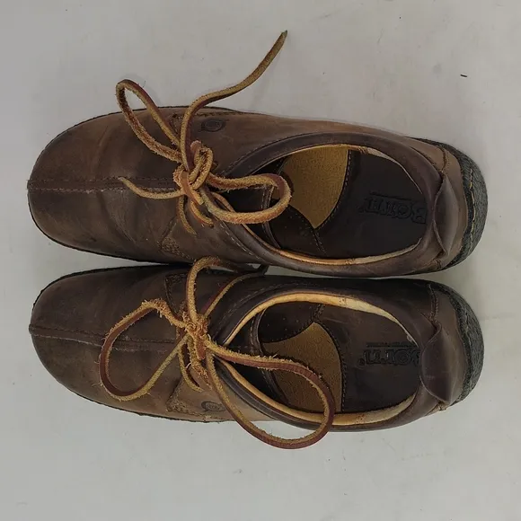 Born Sahara Brown Nubuck Leather Women's Shoes