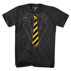 Boston Black & Gold Tie T-Shirt
