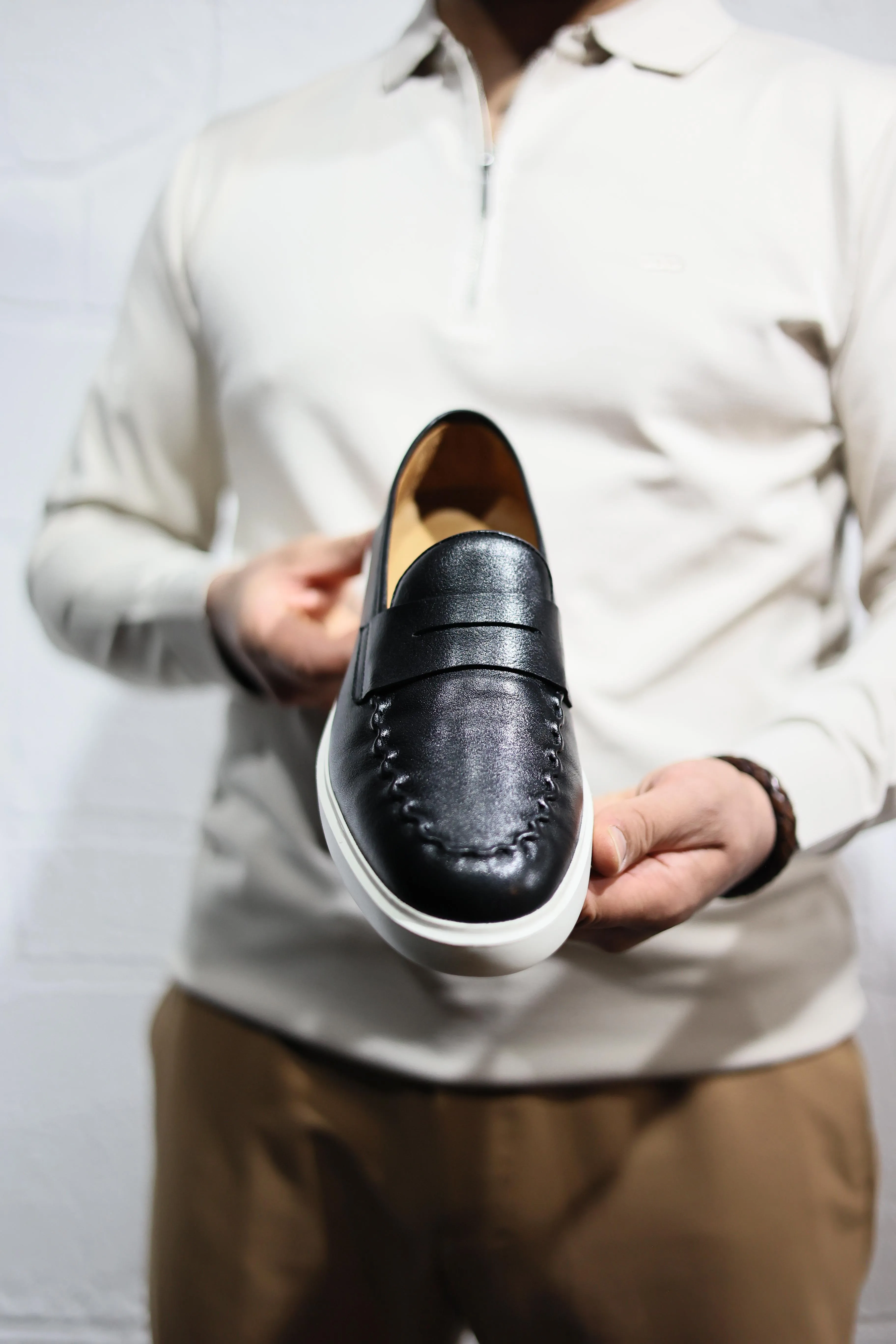 Brabion Dante Eva Sole Lace Black Shoes