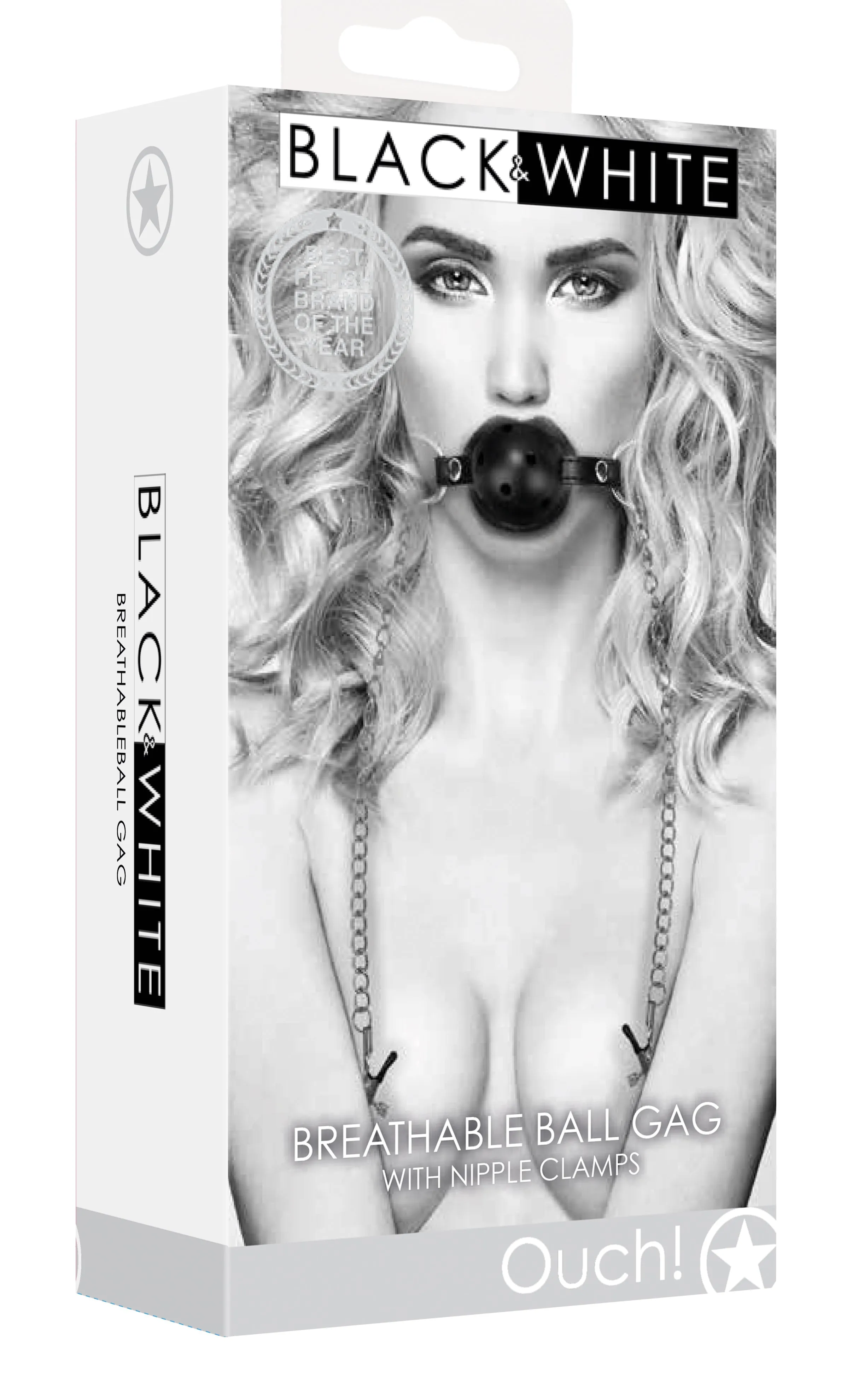 Breathable Ball Gag With Nipple Clamps: A Sensually Adventurous Experience