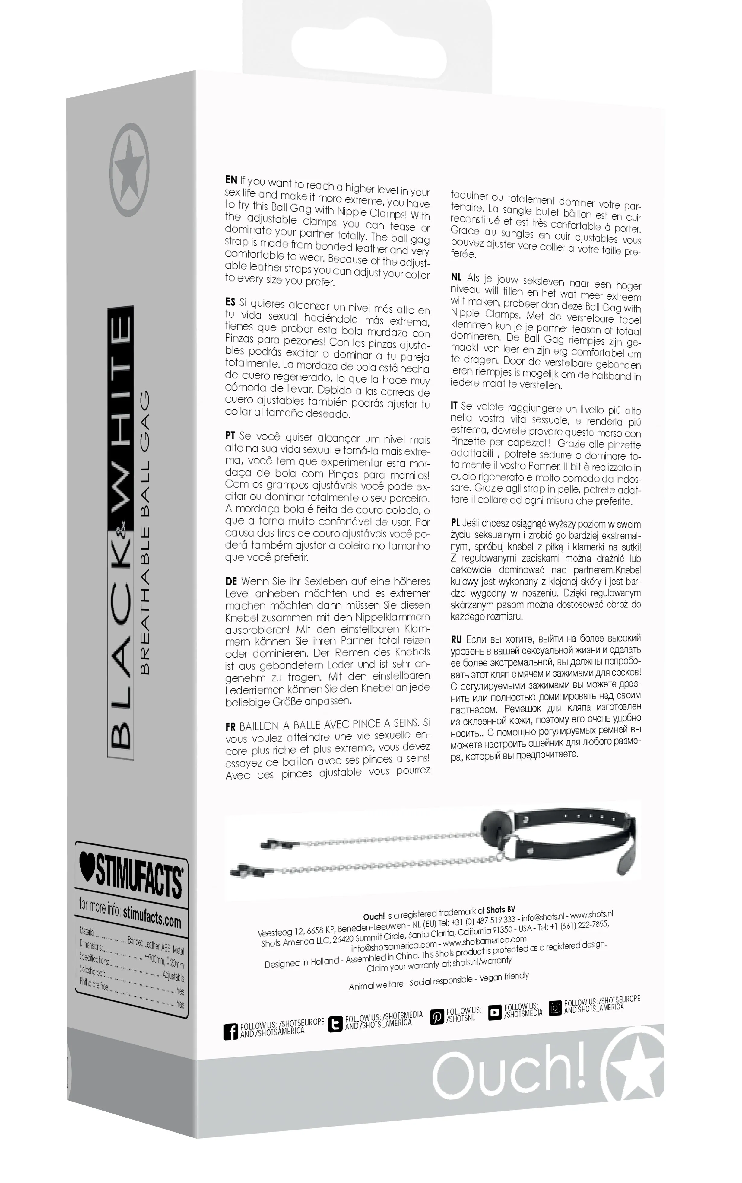 Breathable Ball Gag With Nipple Clamps: A Sensually Adventurous Experience