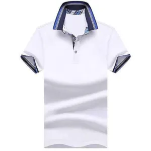 Breathable Solid Color Casual Golf Shirt