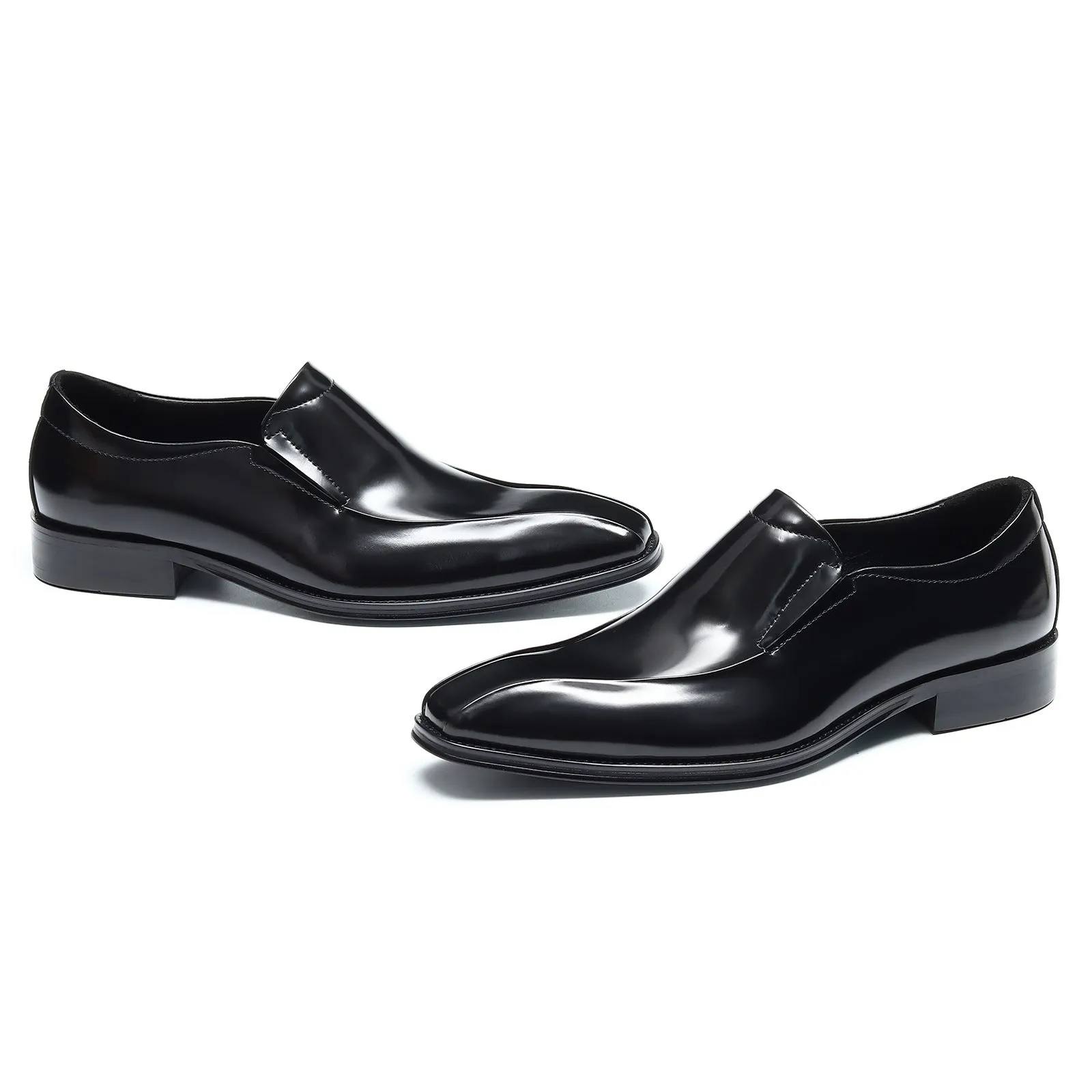 British Business Dress Leather Shoes Men's Wedding Groom's Shoes Genuine Leather Pointed Oxford Shoes Handmade Men's Shoes23666