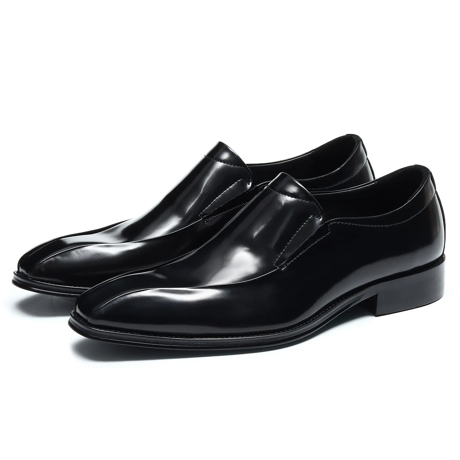 British Business Dress Leather Shoes Men's Wedding Groom's Shoes Genuine Leather Pointed Oxford Shoes Handmade Men's Shoes23666