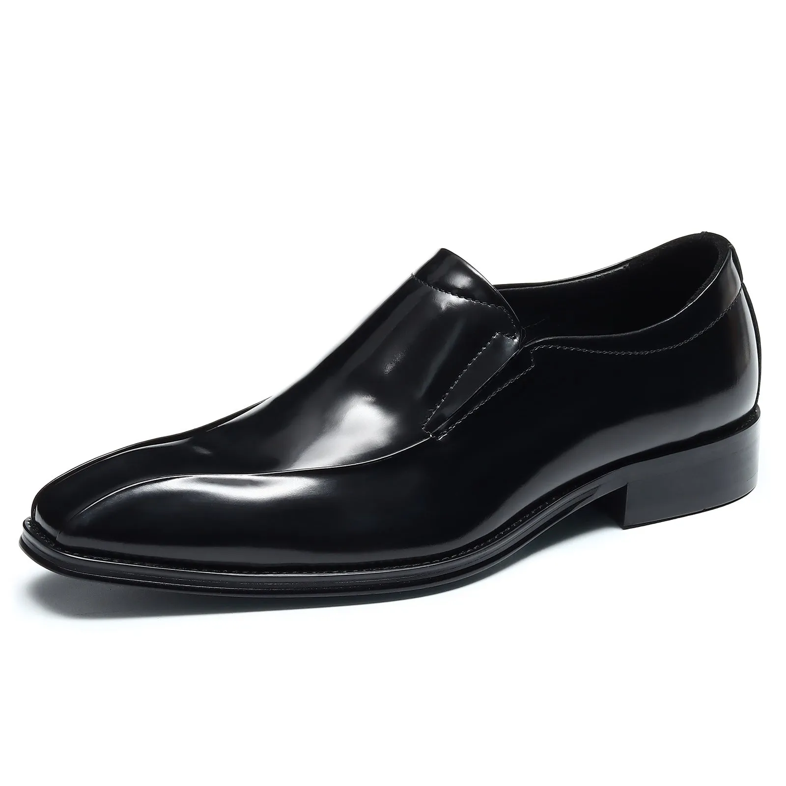 British Business Dress Leather Shoes Men's Wedding Groom's Shoes Genuine Leather Pointed Oxford Shoes Handmade Men's Shoes23666