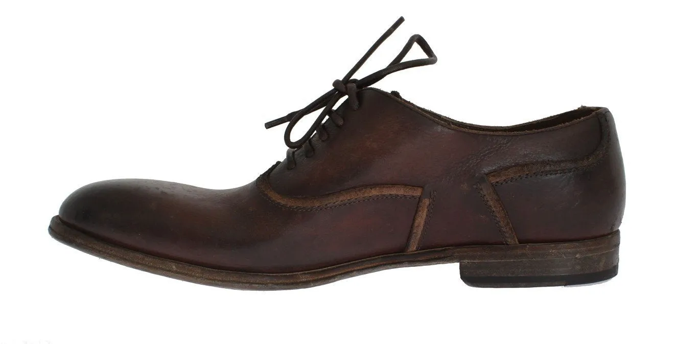 Brown Leather Dress Formal Shoes