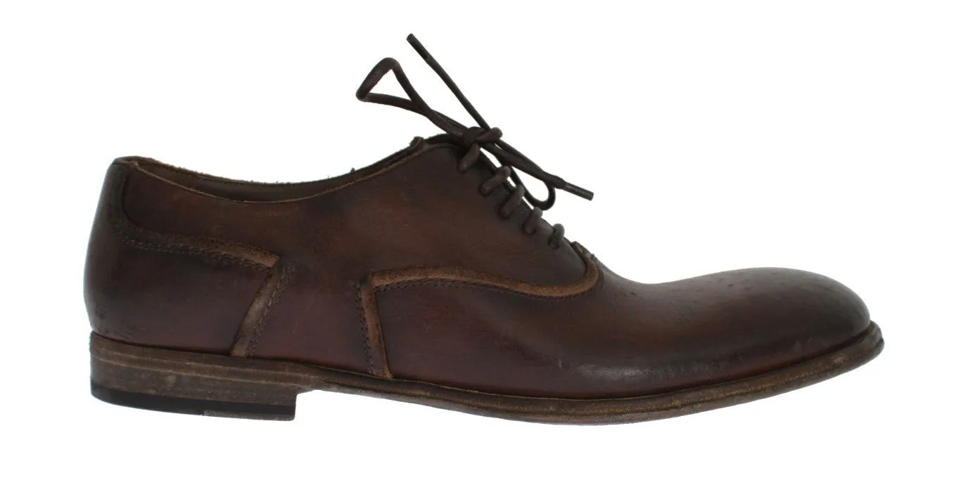 Brown Leather Dress Formal Shoes