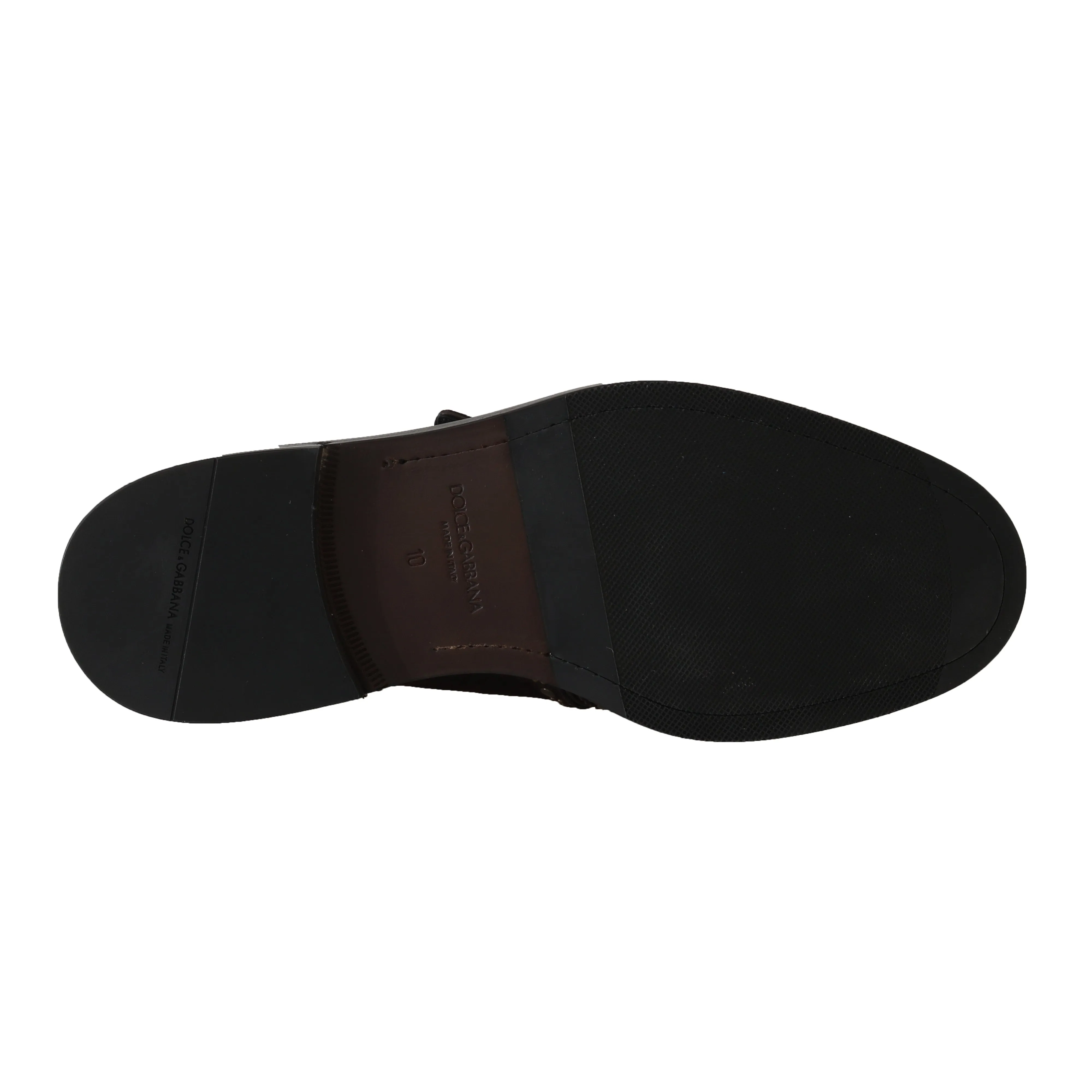 Brown Suede Monkstrap Silver Studded Shoes