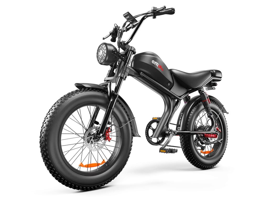 C93 E-Bike with Double 1000W Each Motors, Max Speed 31mph ,Battery 48v 20Ah Fat Tires 20*4"