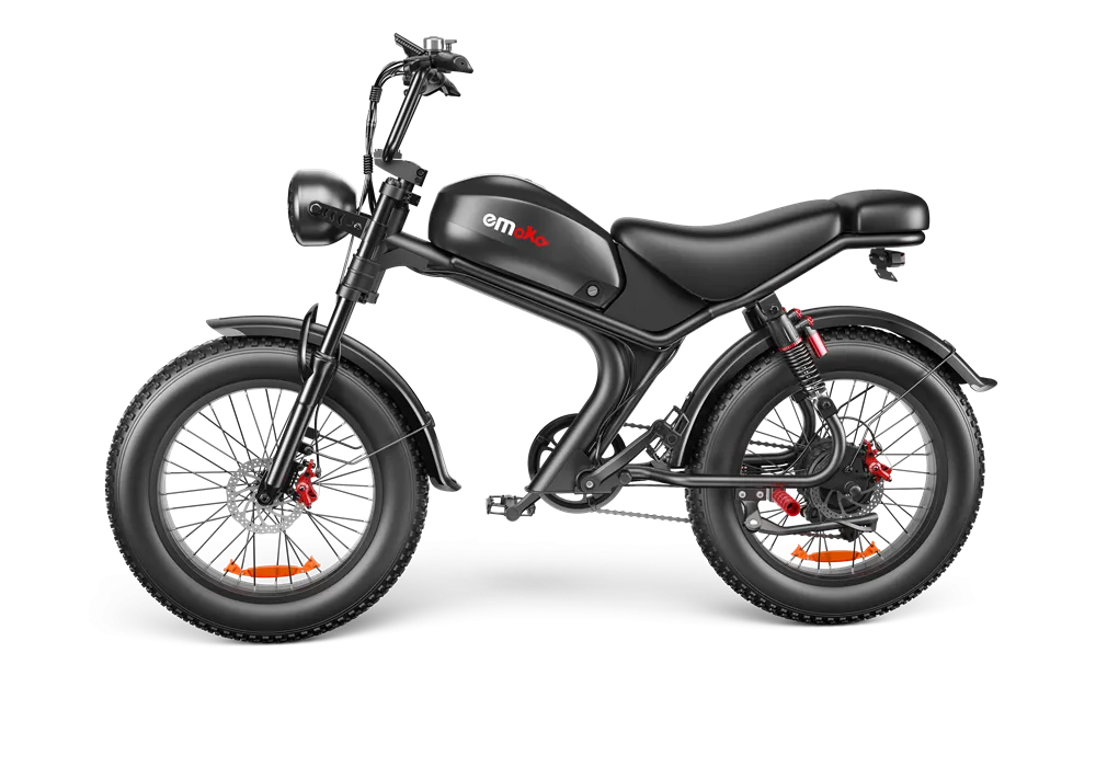 C93 E-Bike with Double 1000W Each Motors, Max Speed 31mph ,Battery 48v 20Ah Fat Tires 20*4"