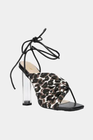 Carolle Animal Print Sandals