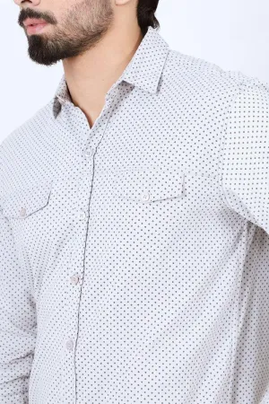 Casual Stippled Shirt