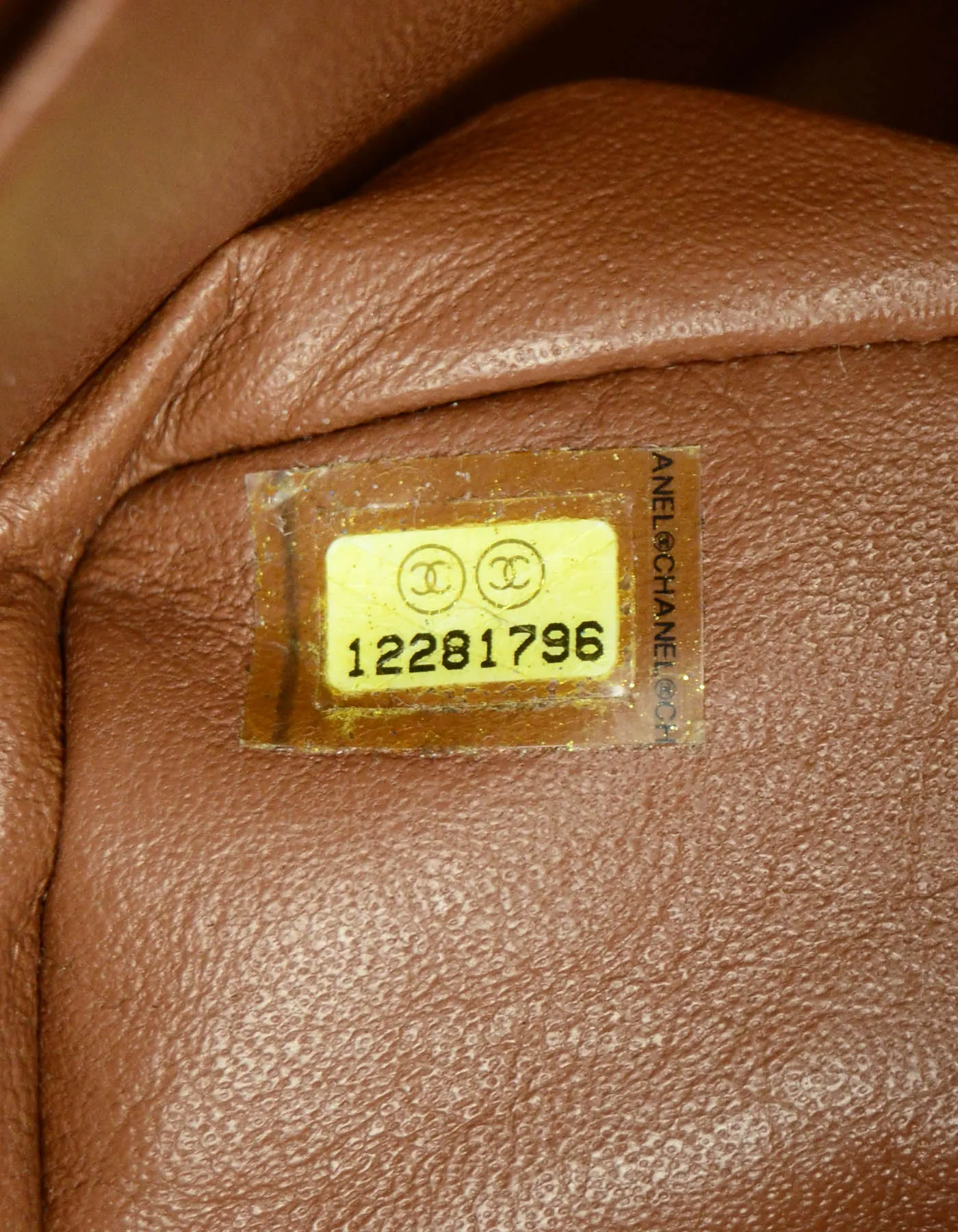 Chanel Bronze Patent Leather Quilted Single Flap Jumbo Classic Bag