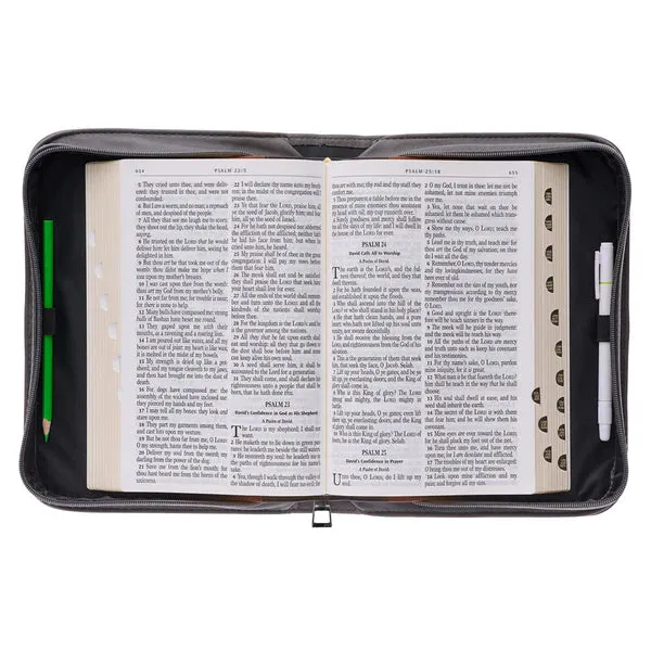 Christianart Bible Cover, Divine Radiance Bible Cover - 'God is Light' 1 John 1:5 Design, CABBBCV05020324.
