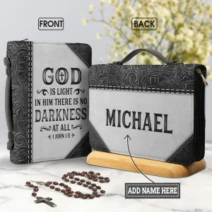 Christianart Bible Cover, Divine Radiance Bible Cover - 'God is Light' 1 John 1:5 Design, CABBBCV05020324.