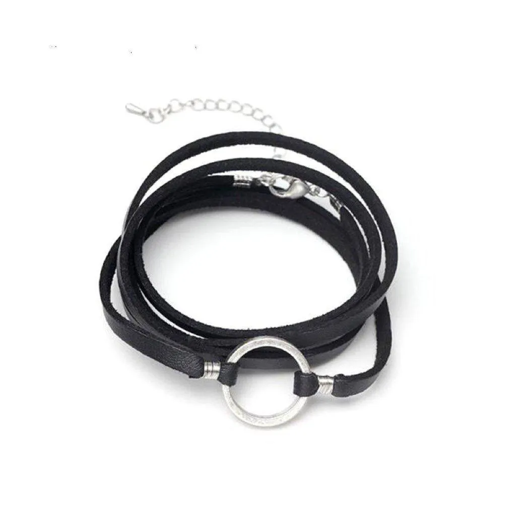 Cirque Leather Bracelet