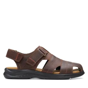 Clarks Hapsford Cove - Sandals - Brown Tumbled - 261580137 - G Width (Standard Fit)