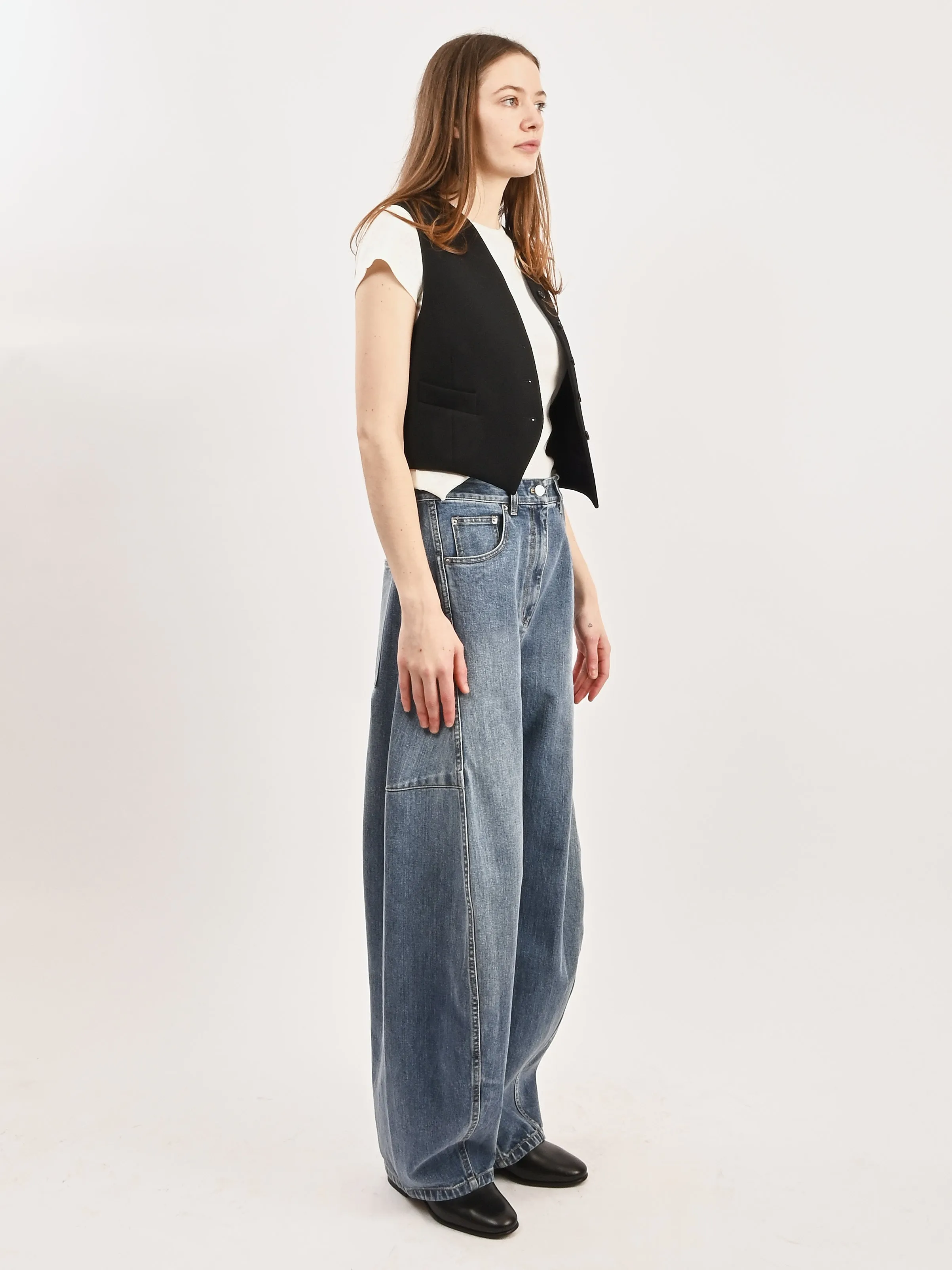 Classic Blue Wash Denim Sid Jean