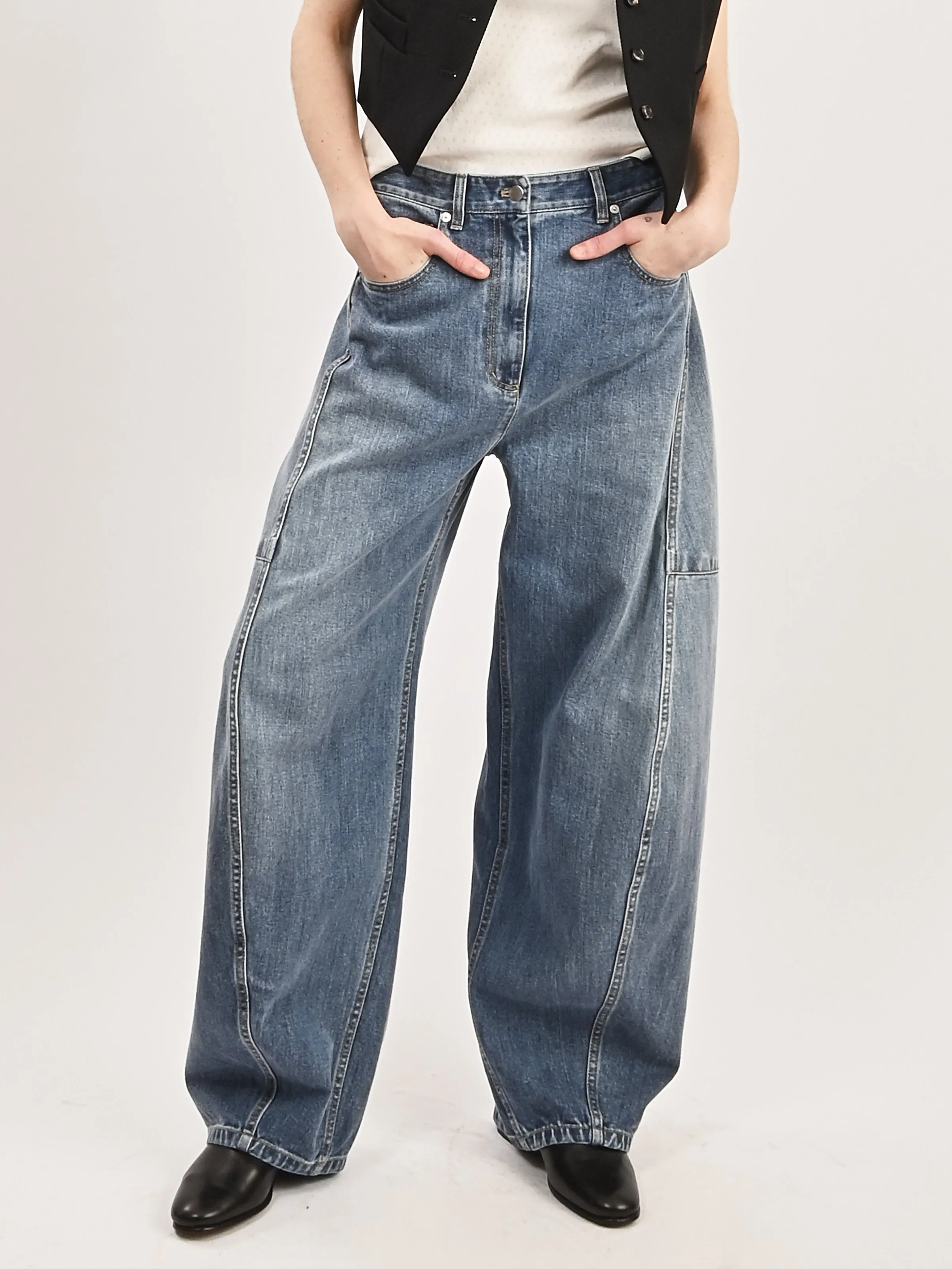 Classic Blue Wash Denim Sid Jean
