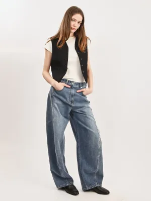 Classic Blue Wash Denim Sid Jean