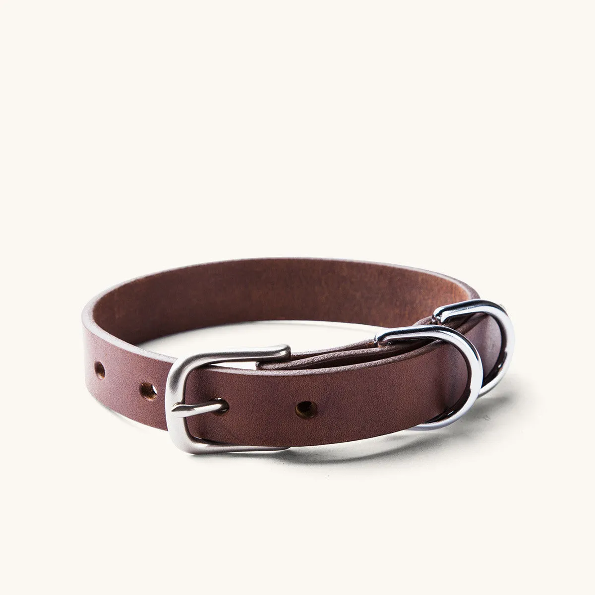 Classic Canine Collar - Cognac
