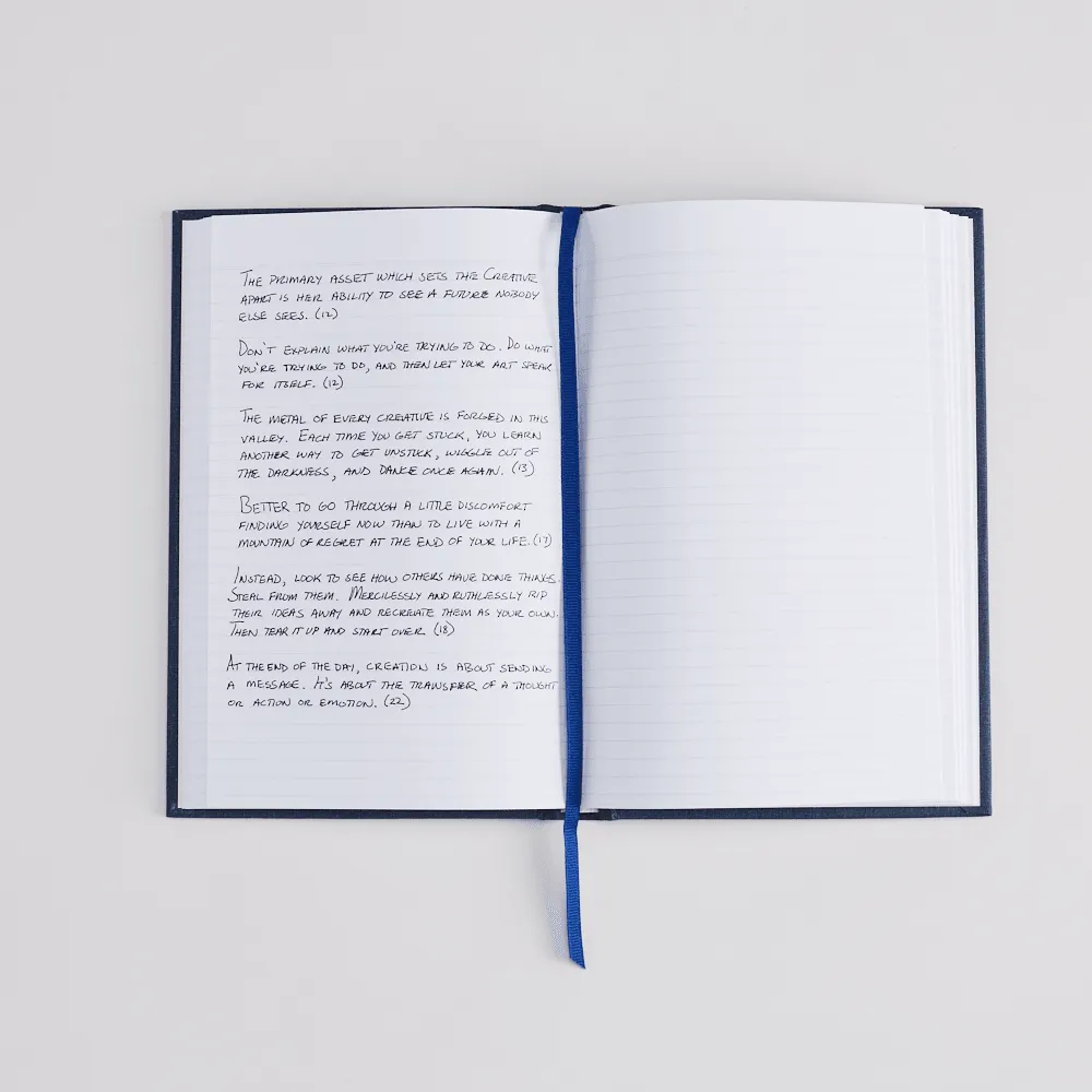 Classic Hardcover Lined Notebook - Durable & Elegant for Everyday Use
