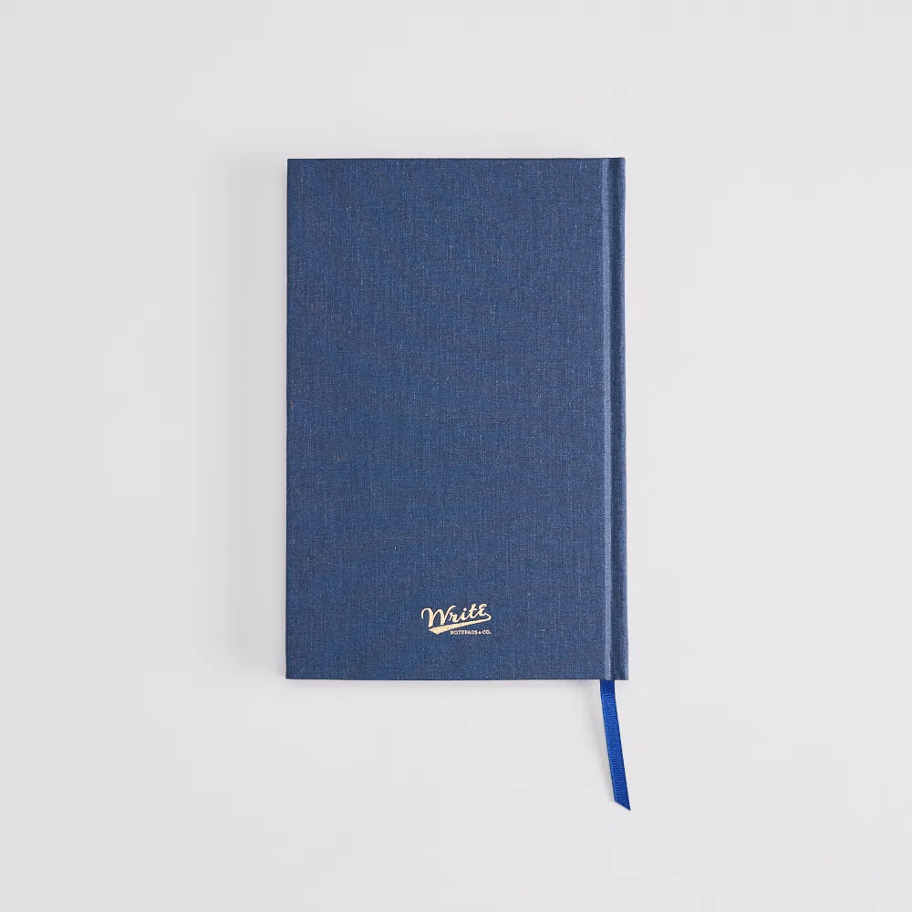 Classic Hardcover Lined Notebook - Durable & Elegant for Everyday Use