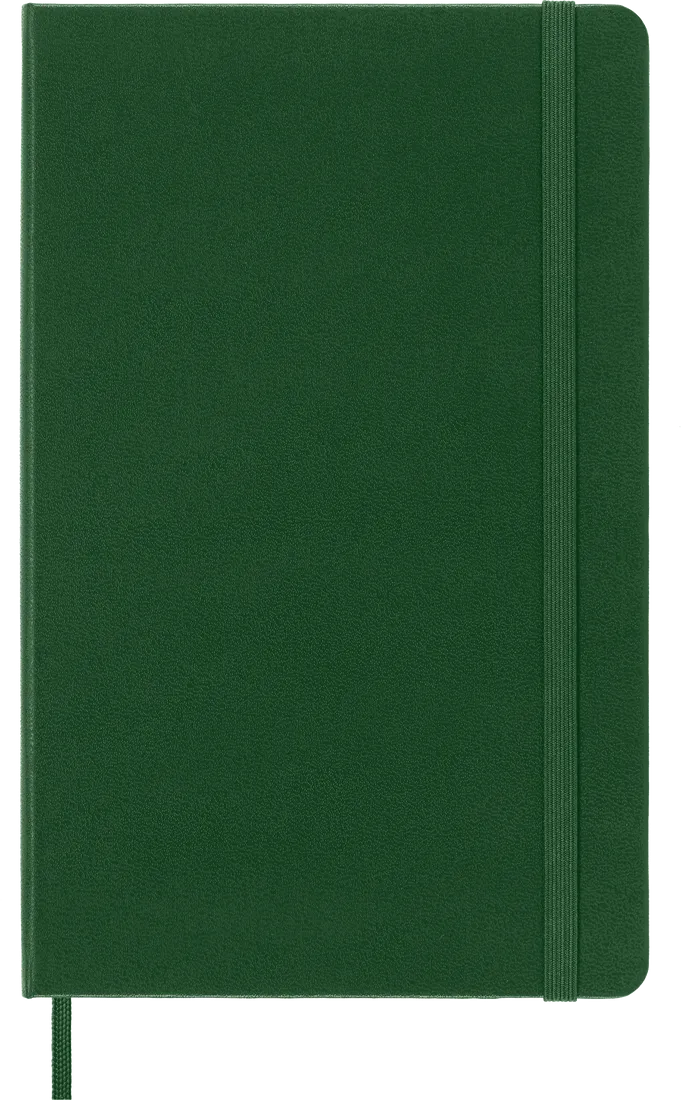 Classic Hardcover Notebook in Myrtle Green
