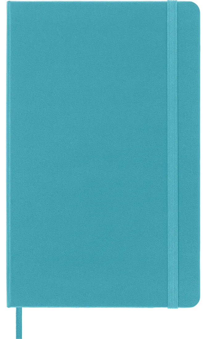 Classic Hardcover Notebook in Reef Blue