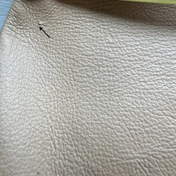 Clio tan leather size 12 jacket