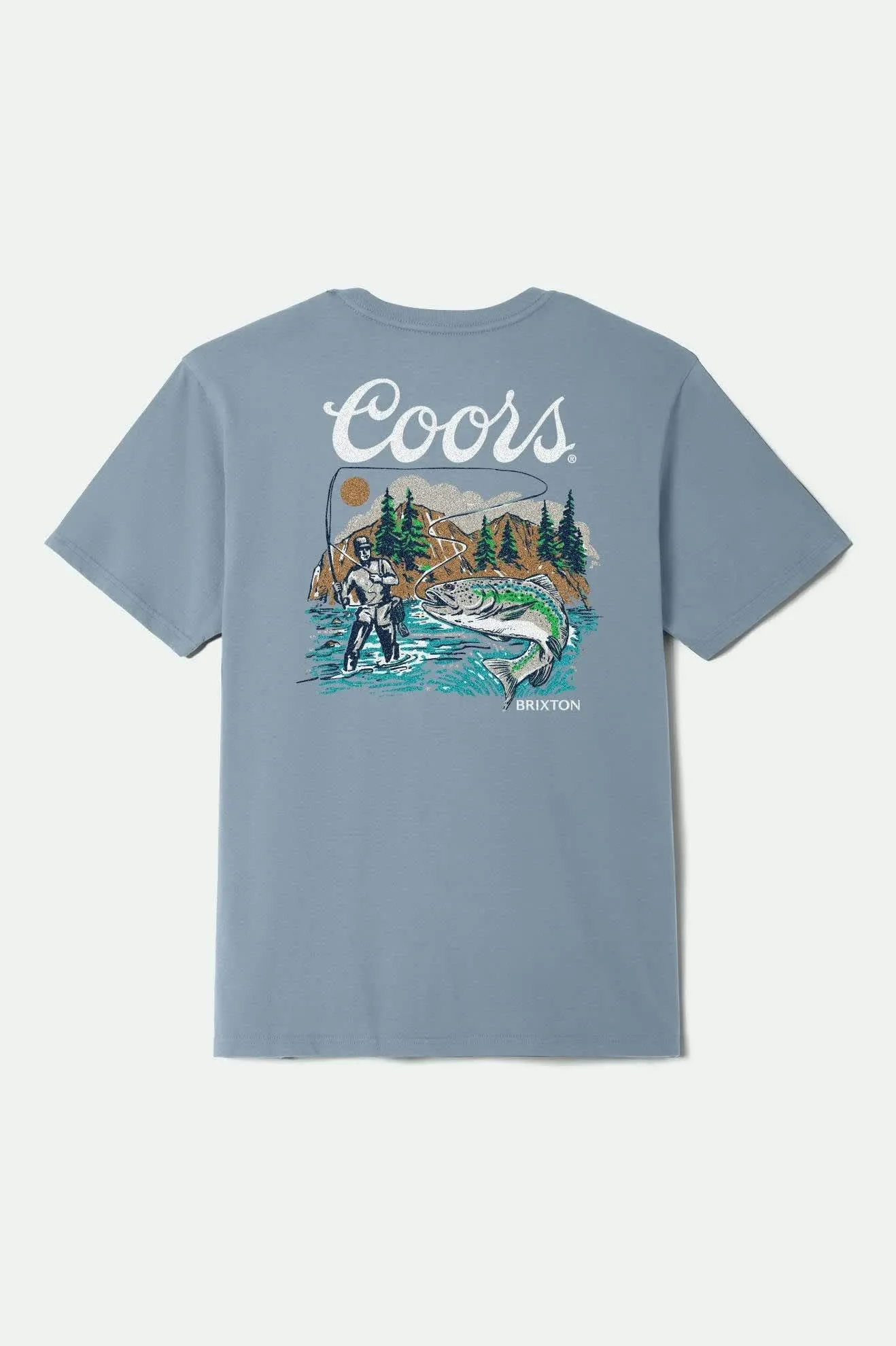 Coors Keeper S/S Standard T-Shirt - Dusty Blue