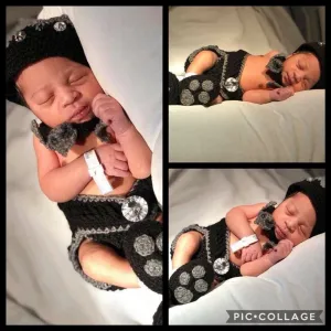Crochet Black Panther Inspired Outfit