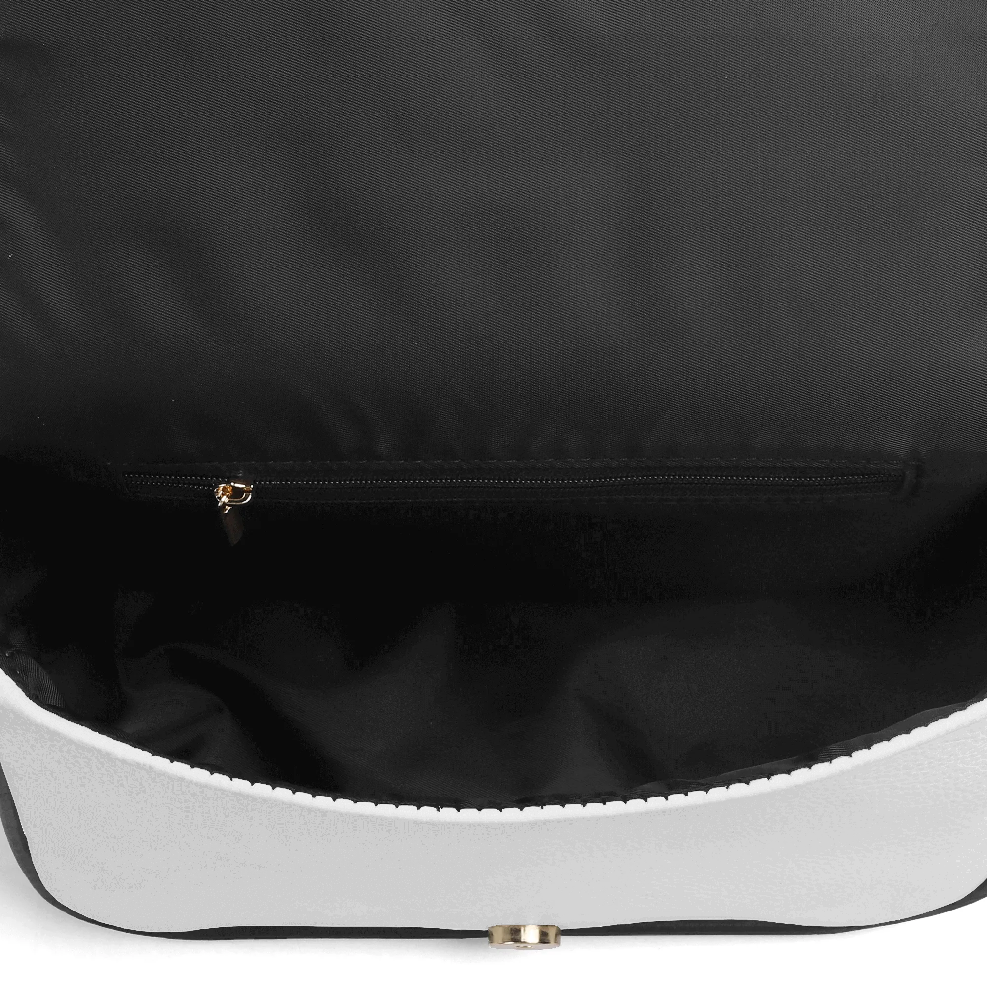 Dark Gray Leopard Print Womens Vegan Buckle Shoulder bag